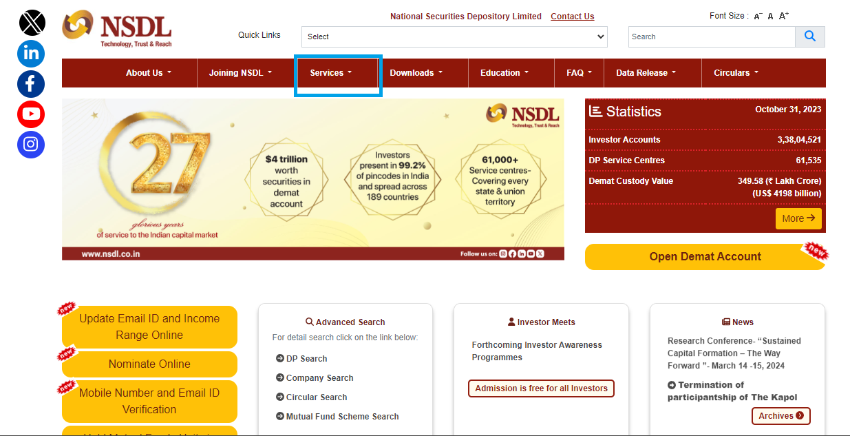 Unlock Financial Insight: A Step-by-Step Guide to NSDL IDeAS Service ...